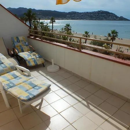 En Primera Linea De Mar Con Terraza Y Piscina En Rosas, Santa Margarita - Es-204-38 Apartment Roses